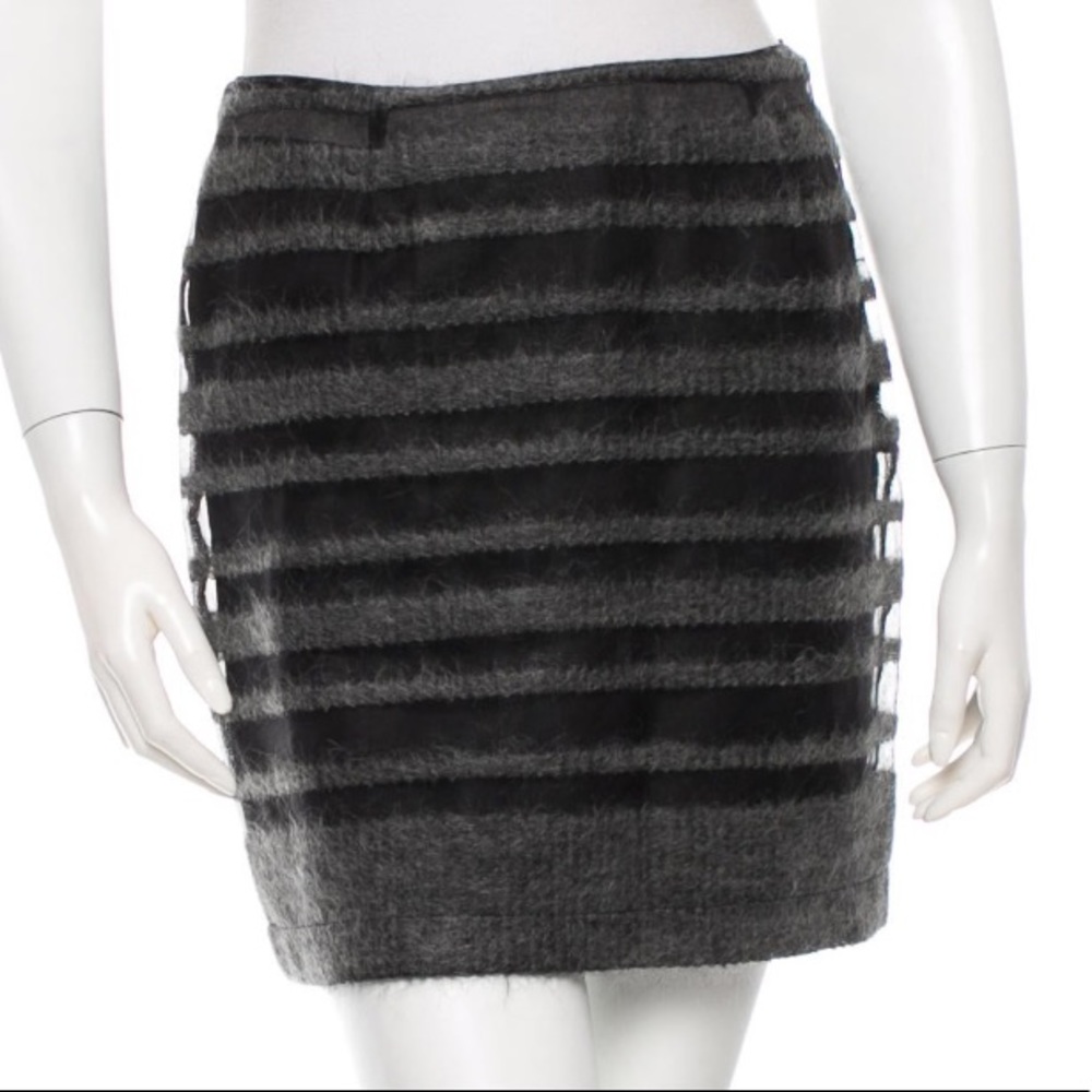 New Philosophy di Alberta Ferretti skirt gray